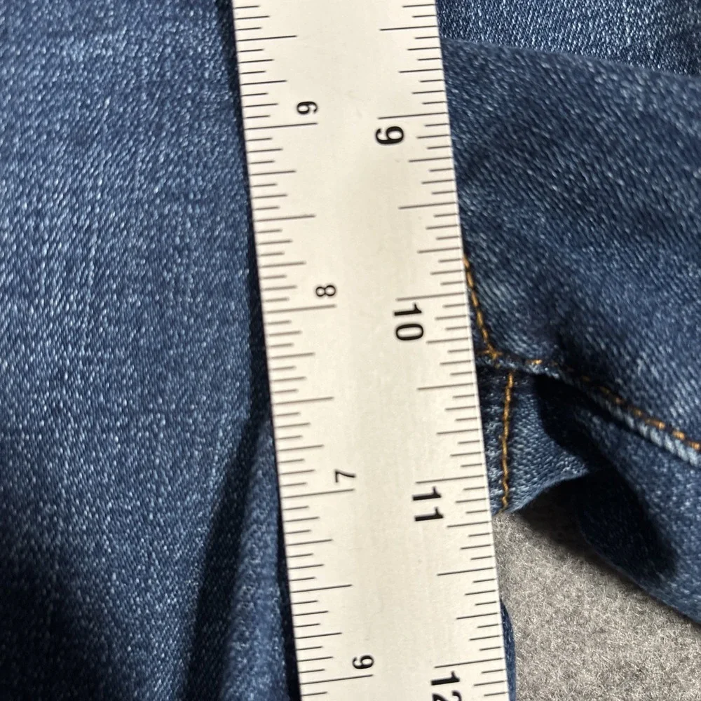 Talbots Barely Boot Jean‎ Womens 30 Blue Medium Wash Stretch Denim Mid Rise